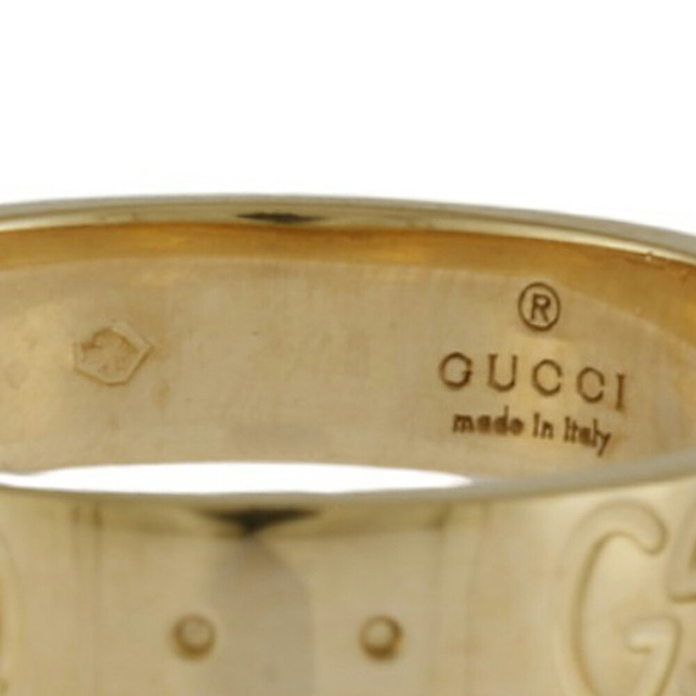 GUCCI GG Icon Yellow gold (18K) Ring (US Size 5.75) - Picture 6 of 7